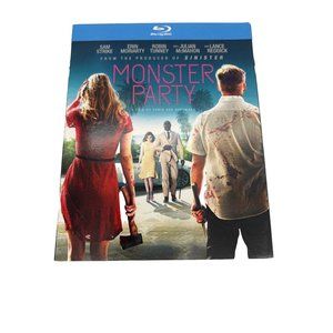 Monster Party Blu-Ray Disc 2018 New Sealed Not Rated Chris Von Hoffmann